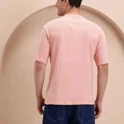 Mast & Harbour Typography Printed Pure Cotton Regular Fit T-shirt image 5