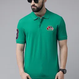 SZN Men Graphic Polo Collar Regular Fit T-shirt-picture-43