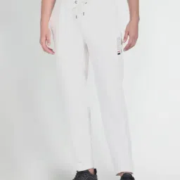 U.S. Polo Assn. Denim Co. White Cotton Regular Fit Trackpants-picture-38