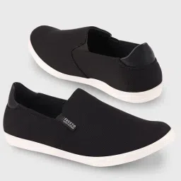 Fausto Men's Black Plimsolls-picture-14