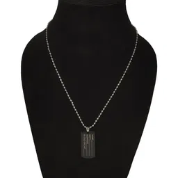 Utkarsh Silver-Plated Geometric Pendants with Chains-picture-27