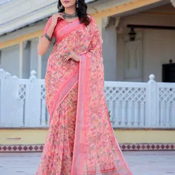 Mitera Woven Design Zari Pure Cotton Saree-image-68