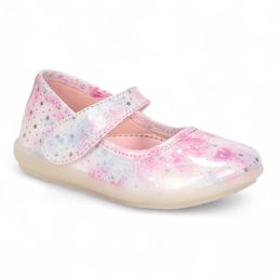 Lil Lollipop Star Foil Detailed With Velcro Closure Ballerina - Pink-picture-45