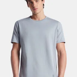 Jockey Super Combed Cotton Solid Round Neck Half Sleeve T-Shirt with Breathable Mesh-MV01-image-12