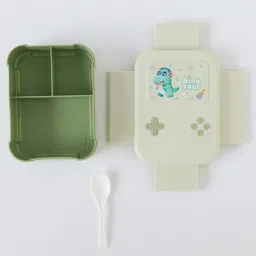 ZOE Leak-Proof & Freezer Safe Lunch Box Dino Print - Green image 4