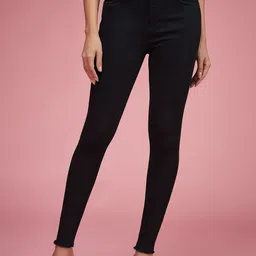 Miss Chase Women Slim Fit High-Rise Stretchable Jeans-image-60