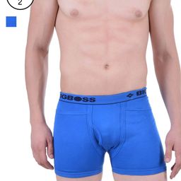 Dollar Bigboss Men Solid Pack of 2 Combed Cotton Intrerlock Pocket Trunk MDTR-10-R1-PO2-LB-picture-40