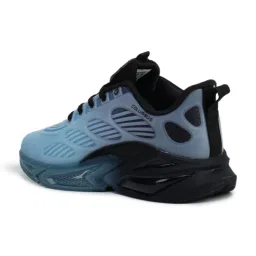 Columbus Men's Pista & Black Running Shoes image 5