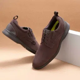 Florsheim Men's Marcos Brown Derby Shoes-image-99