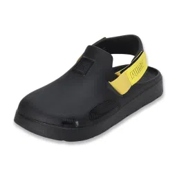 Puma Kids Shibui Black Back Strap Clogs image 5