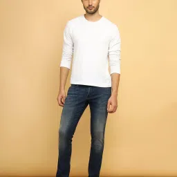 Wrangler Skanders Dark Blue Slim Fit Low Rise Jeans image 5