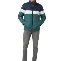 Peter England Multicolored Regular Fit Quilted Jacket image 5