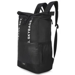Skybags Grad Plus 03 Black Polyester Printed Laptop Backpack - 30 Ltrs image 5