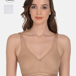 mod & shy Beige & White Bra - Pack Of 2-picture-40