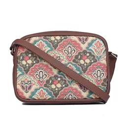 ZOUK Multicolor Printed Small Cross Body Bag-picture-24