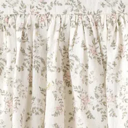 R&B Kids White Floral Regular Fit Dress image 5