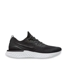 Nike Men's Epic React Flyknit 2 Black Running Shoes-image-79