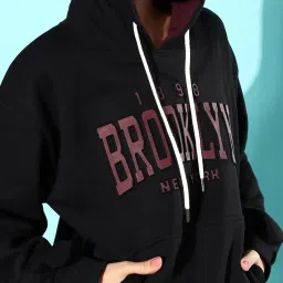 Dillinger Black Cotton Graphic Print Hoodie image 5