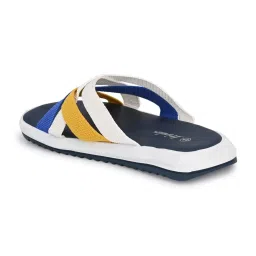 Hirolas Men's Blue Cross Strap Sandals image 5
