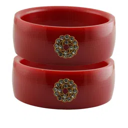 Vidhya Kangan Women Red Bangle-picture-53