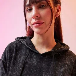 Bewakoof Black Graphic Relaxed Fit Hoodie image 5