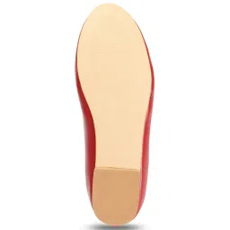 Elle Women's Red Flat Ballets image 5