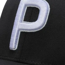 Puma Golf Black Polyester Baseball Cap image 5