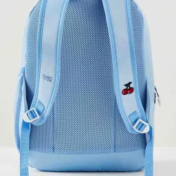 Wiki Back to School 2 Light Blue Polyester Printed Backpack - 30 Ltrs image 5