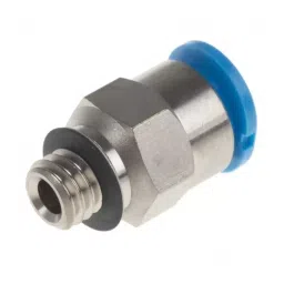 Festo Straight Threaded Adaptor QS M6 Male Connector A Threaded-to-Tube, QSM-M6-6 (Bag of 10 Pcs) image 2