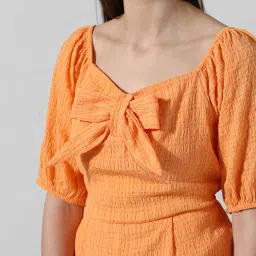 Only Orange Maxi Jumpsuit image 5