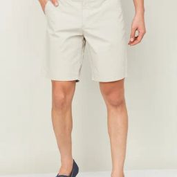 Code by Lifestyle Beige Regular Fit Shorts-picture-31
