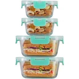 Borosilicate Glass Containers with Lids Microwave Safe Container for Glass Food Storage Containers-image-52