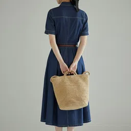 bebe A-Line Midi Dress image 4