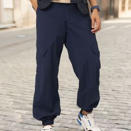 Kook N Keech Men Roam Free Relaxed Cargo Joggers-picture-30