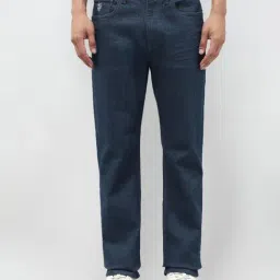 U.S. Polo Assn. Denim Co. Blue Cotton Straight Fit Jeans-picture-20