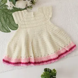 Woonie Kids Cream Dress image 2
