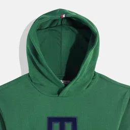 Tommy Hilfiger Boys Brand Logo Icon Hooded Sweatshirt image 2
