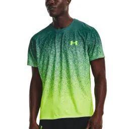 Under Armour Green Slim Fit Self Pattern Sports T-Shirt-picture-17