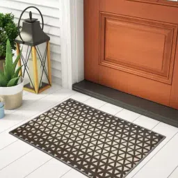 Welspun ETHAN Beige & Brown Polyester 1306 GSM Large Foot Mat-picture-14