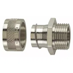 Flexicon Straight Conduit Fitting 20mm Nominal Size M20 Nickel Plated Brass IP54 Rating, FSU20-M20-M (Pack of 10 Pcs)-picture-36