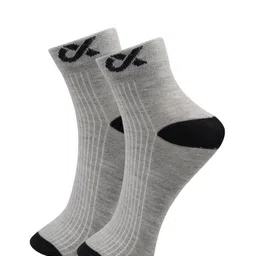 Xjarvis Striped Ankle-Length Socks-image-31
