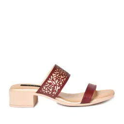 Aurelia Women's Maroon Casual Sandals-picture-23