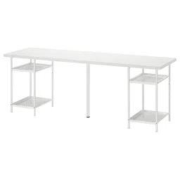 lagkapten / spänd Desk, white, 200x60 cm-image-31