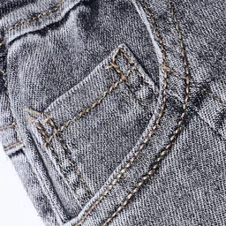 Kookie Kids Solid Shorts with Floral Applique - Black image 4