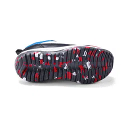 Cute Walk by Babyhug Color Block Sneakers with Tie Up Lace - Blue image 5