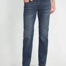 U.S. Polo Assn. Denim Co. Blue Cotton Slim Straight Fit Jeans-picture-17