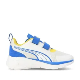 Puma Kids Unisex White & Team Royal Sneakers-picture-21