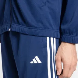 Adidas Blue 3S Plain TS Tracksuit image 5