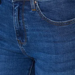 Spykar Blue Bootcut Mid Rise Jeans image 5