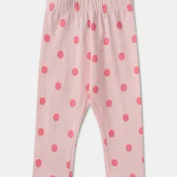 R&B Kids Pink Printed Regular Fit Leggings-picture-17